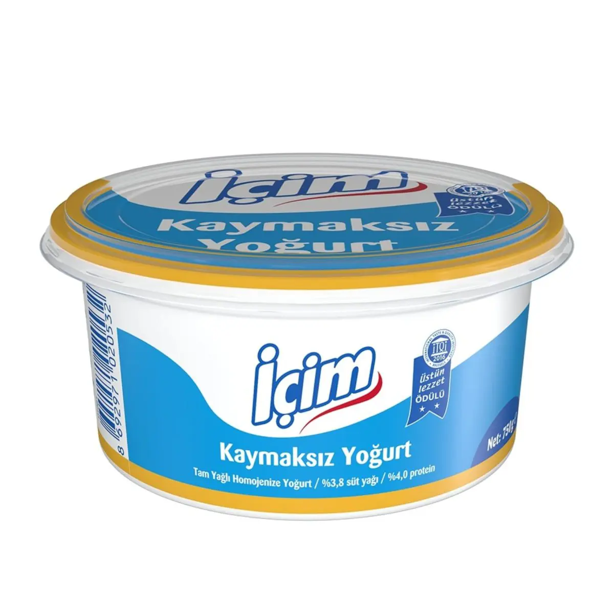 İÇİM KAYMAKSIZ DOĞAL YOĞURT 750GR
